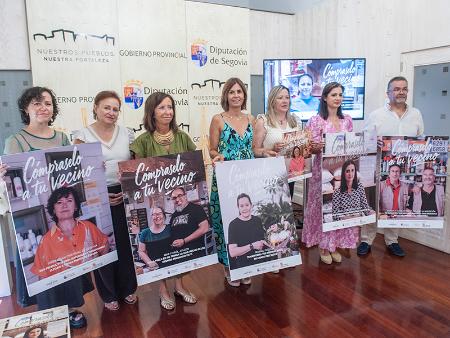 Imagen La Diputación de Segovia y la Junta de Castilla y León presentan una nueva campaña de promoción del comercio minorista de proximidad...
